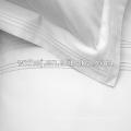 micro peach white pillow sham